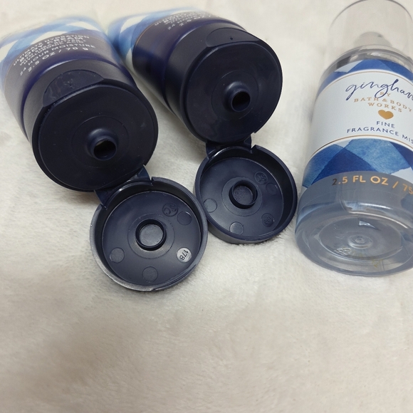 Set of 3  GINGHAM by Bath and Body Works! Travel Size - NEW Women Teen Girl - Picture 8 of 9